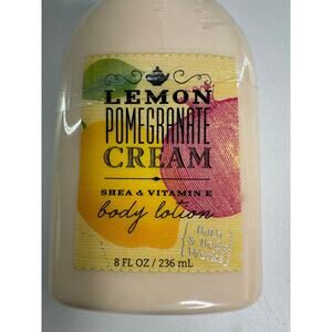 Bath & Body Works Lemon Pomegranate Cream 8 fl oz Body Lotion ***Rare*** NEW! 